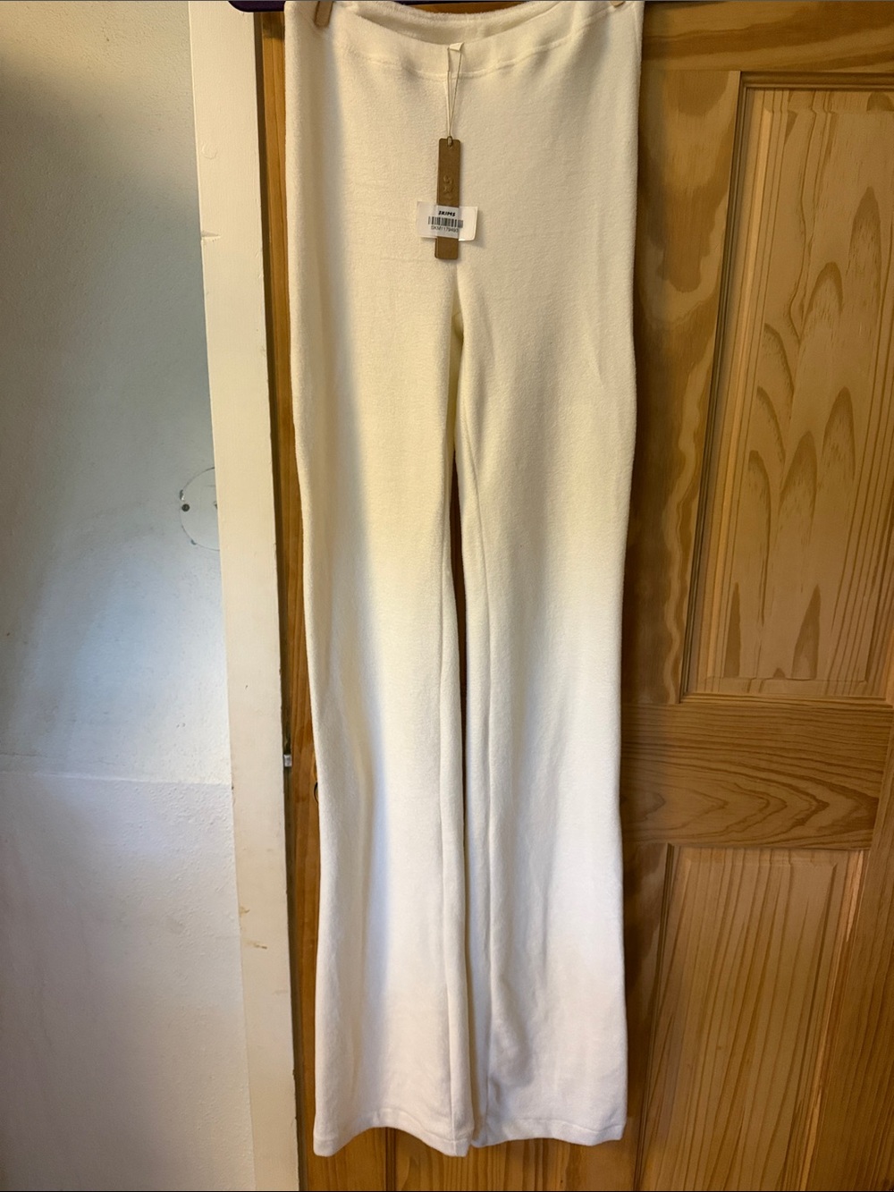 SKIMS FLEECE Flare Wide-Leg Pants